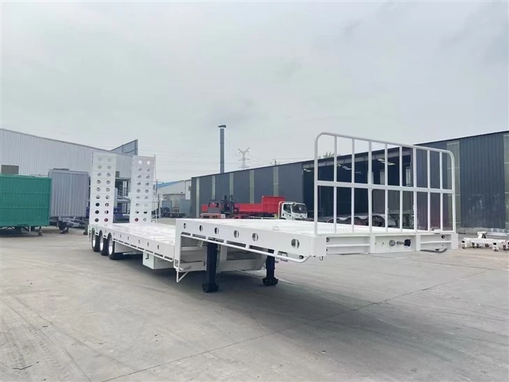 Lowboy Truck Low Bed Trailer